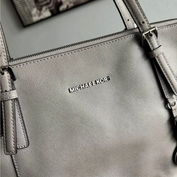 Michael Kors Leather Tote - Picture 3 of 5